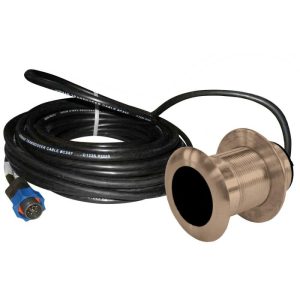 111176715_4 Lowrance B117 0° 50/200kHz Thru-Hull Depth/Temp w/Blue Connector - 600W