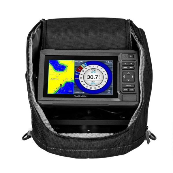 111177289_2 Garmin ECHOMAP™ UHD 63cv Ice Fishing Bundle w/GT8HW-IF