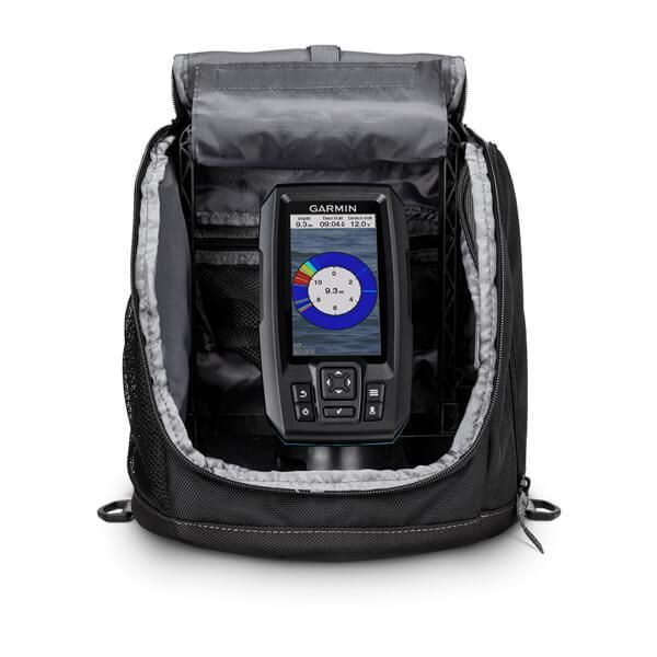 111178127_4 Garmin Striker Plus 4 4"" Ice Fishing Bundle