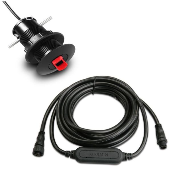122376940_1 Garmin GST™ 43 Thru-Hull Speed/Temperature Transducer w/GST™ 10 Bundle
