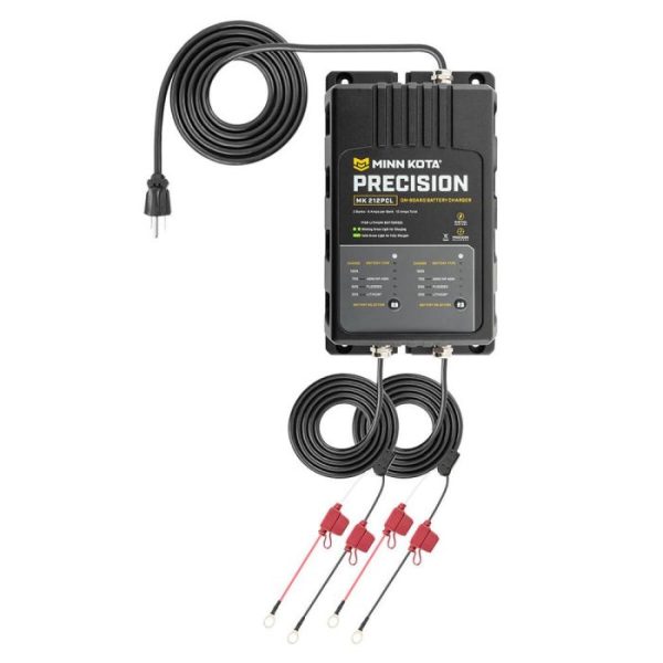 111179195_2 Minn Kota On-Board Precision Charger MK-212 PCL 2 Bank x 6 AMP LI Optimized Charger
