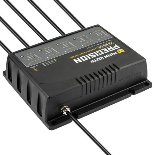 111179304_4 Minn Kota On-Board Precision Charger MK-550 PCL 5 Bank x 10 AMP LI Optimized Charger