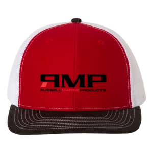 138873815 Richardson 112 Snap Back Modern Logo - Red