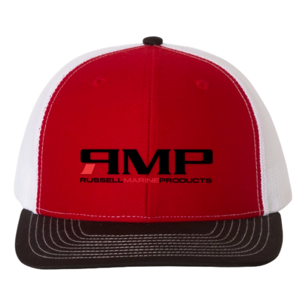 Richardson 112 Snap Back Modern Logo - Red