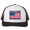 Richardson 112 Snap Back Flag Patch - RWB