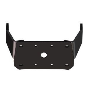 219030826 Power-Pole Pontoon Mount - 16-17.5" Riser - Black