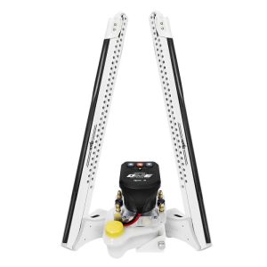 219065043 Power-Pole Blade ONE Pump BLS Shallow Water Anchor System - 8' - Dual Blade - White