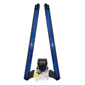 Power-Pole Blade ONE Pump BLS Shallow Water Anchor System - 10' - Dual Blade - Blue
