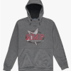 Aftco Hoodie Distressed Logo - Grey